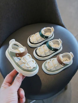 Детская обувь для прогулок; Летняя детская обувь Baotou; Нескользящие повседневные детские сандалии для мальчиков; детская обувь на мягкой подошве для девочек;