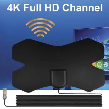 Антенный усилитель с радиусом действия 2000 миль, телевизионная антенна HD 4K, цифровая ТВ-палка 1080P, Цифровой усилитель для приема сигнала HDTV в помещении