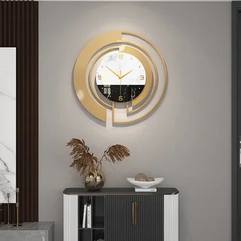 Настенные часы роскошное современное модное украшение дома простая атмосфера креативные настенные часы. украшение гостиной