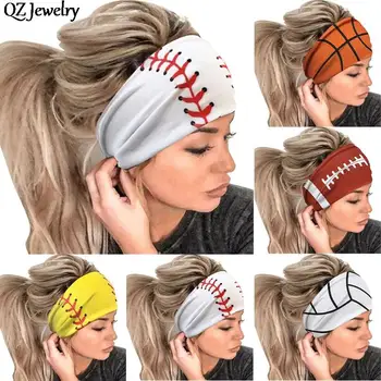 1шт Спортивные повязки для софтбола, Тренировочная лента, женские банданы для йоги и фитнеса, Повязка для бега, Бейсбольная лента Для волос, Аксессуары для волос