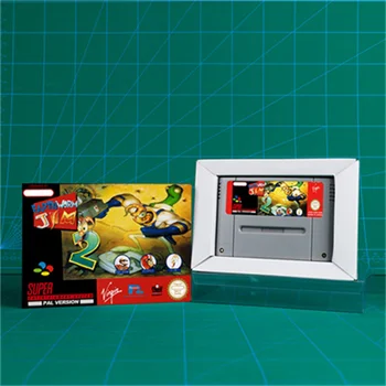 Игровая карта Earthworm Jim 2 - EUR версии с розничной коробкой