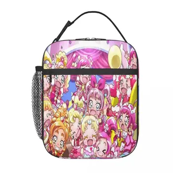 Precure All Stars Милые малыши Pretty Cure Аниме Precure Princess Термоизолированная сумка-тоут для ланча Контейнер для хранения продуктов питания