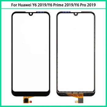 Новинка для Huawei Y6 Pro 2019 Сенсорная панель Сенсор дигитайзер Y6 Prime 2019 Замена сенсорного экрана переднего внешнего стеклянного объектива