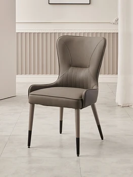Роскошные обеденные стулья, современный минималистичный итальянский стиль, минималистичные домашние стулья для книг, высококачественные обеденные стулья