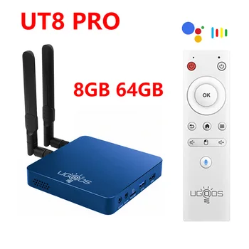 UGOOS UT8 PRO 8GB 64GB RK3568 Android 11 TV Box WIFI 6 1000M LAN BT5.0 Телеприставка 4K Медиаплеер UT8 4G 32G VS AM6B Plus