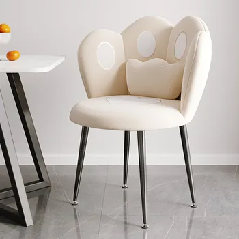 Современные удобные обеденные стулья на металлических ножках Дизайнерские банкетные Сверхлегкие стулья Дешевая мебель для гостиной Sillas для интерьера