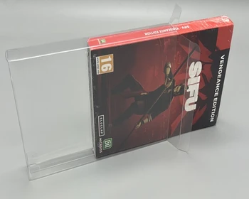Прозрачная защитная коробка для Nintendo Switch/NS/SIFU/ The Vengeance, Коллекционные коробки, игровая оболочка для хранения, Прозрачная витрина