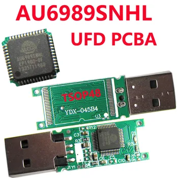 AU6989SNHL UFD PCBA, USB ФЛЭШ-НАКОПИТЕЛЬ PCBA, прокладки TSOP48