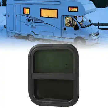 Раздвижной фургон с экраном 440 мм В 390 мм Ш, тонированное закаленное стекло, водонепроницаемое для окон автофургона, трейлера, кемпера