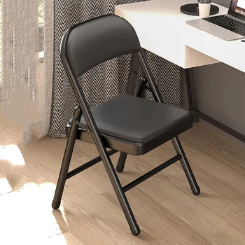 Обеденный стул в скандинавском стиле для спальни, Складной Кухонный компьютер, металлический комод для вечеринок, обеденный стул, салон, офис, Современная мебель для дома Sillas