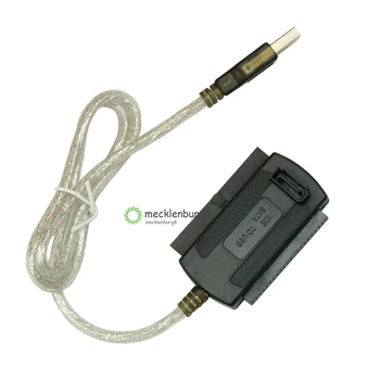 Новый кабель-адаптер USB 2.0 к IDE SATA 5.25 S-ATA 2,5/3,5 дюйма для портативных ПК