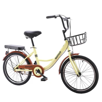 20-дюймовый съемный велосипед для взрослых и детей, туристический велосипед с двойным V-образным тормозом и регулируемой высотой