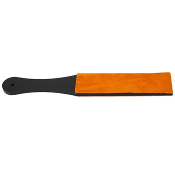 Ручная доска для заточки бритвы двойного размера из искусственной кожи, прямой ремень для бритья, точилка для ножей