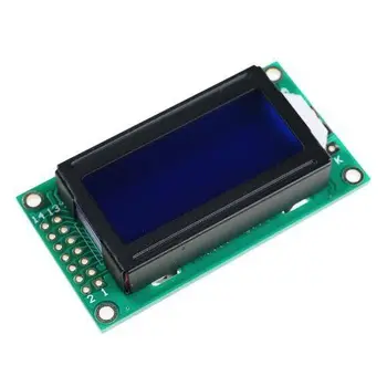 0802 ЖК-Дисплей 8x2-Символьный ЖК-дисплей С Модулем 5V LCM Синей подсветки Для Arduino