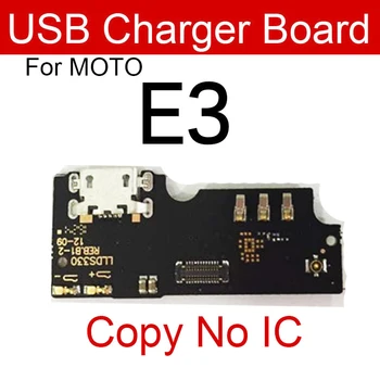 Для Mototrola Moto E3 USB Chargring Jack док-станция USB зарядное устройство порт разъем микрофонная плата запчасти для ремонта