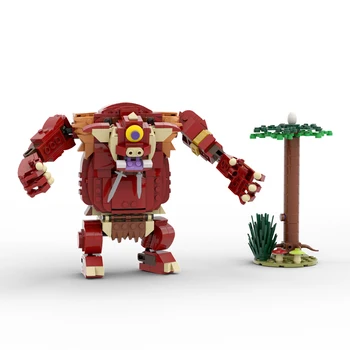 Модель MOC Cyclops-like Monster Ogres из игры Enemies and Sub-Boss 505 Шт. Строительных Блоков для детей