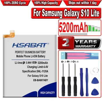 Аккумулятор HSABAT 5200 мАч EB-BA907ABY для Samsung Galaxy S10 Lite S10Lite