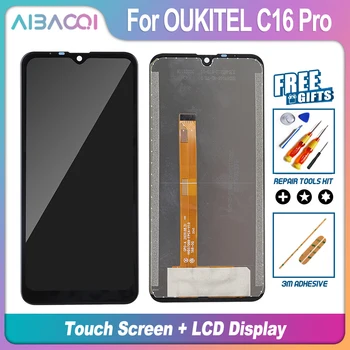 AiBaoQi Совершенно Новый 5,71-Дюймовый Сенсорный Экран + Замена ЖК-дисплея В Сборе Для Телефона Oukitel C16 Pro