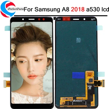 Для Samsung Galaxy A8 2018 A530 A530F A530DS A530N SM-A530N ЖК-дисплей Сенсорная панель Экран Дигитайзер В Сборе Для Samsung A530 LCD