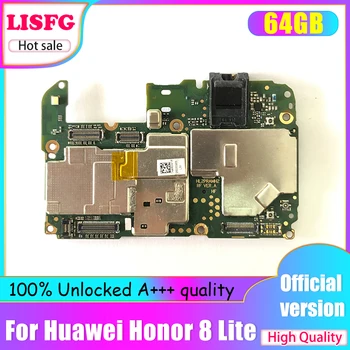 Оригинальная Печатная плата Материнской платы Для HUAWEI Honor 8 Lite, 16G 32G Разблокирована Для основной платы HUAWEI Honor 8 Lite Logic