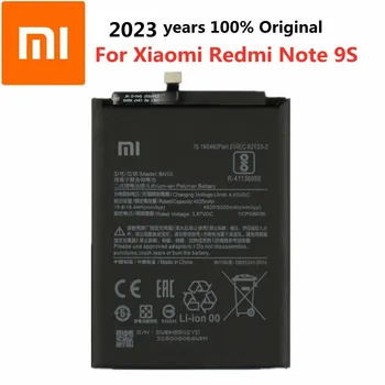 2023 года XIAO MI Оригинальный сменный аккумулятор BN55 емкостью 5020 мАч для аккумулятора мобильного телефона Xiaomi Redmi Note 9S Note9S