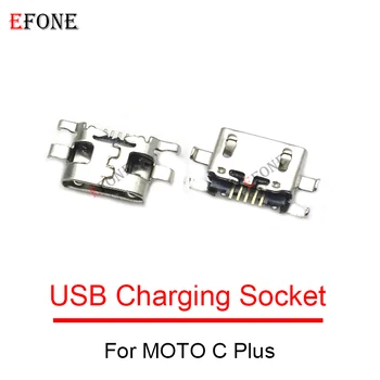 10ШТ Micro 5pin для Motorola MOTO C/C Plus USB-порт для зарядки, док-станция, разъем для подключения к разъему