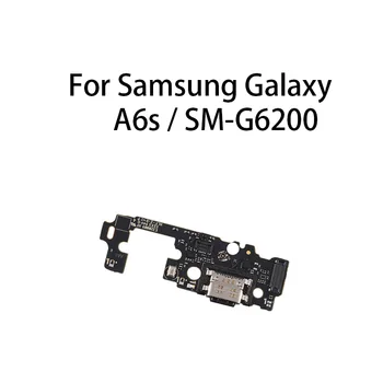 Зарядный Шлейф Для Samsung Galaxy A6s/SM-G6200 USB Порт Для зарядки Разъем Док-станции Плата Для Зарядки Гибкий Кабель