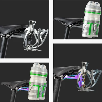 Адаптер для крепления держателя бутылки для воды для велосипеда из алюминиевого сплава, Адаптер для крепления клетки для бутылки для воды для шоссейных велосипедов MTB