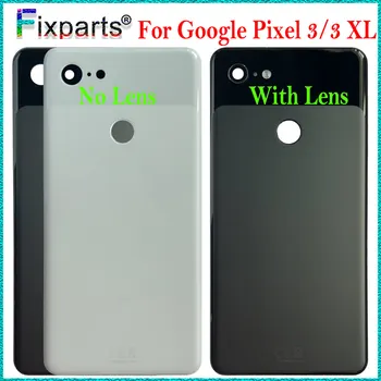 Полностью Новый Для Google Pixel 3 XL Задняя Крышка Батарейного отсека Задняя Крышка Корпуса Задняя Крышка Для Google Pixel 3 Задняя Крышка Батарейного отсека Запасные Части