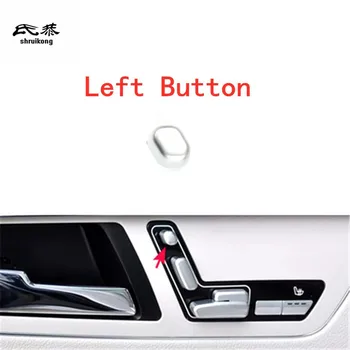 1ШТ ABS Кнопка Регулировки подголовника Декоративная крышка для Mercedes Benz 2006-2013 W221 S300 S320 S350 S400