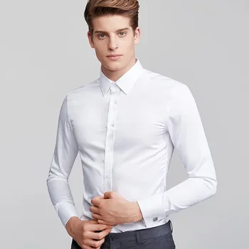 MRMT 2023 Брендовая мужская новая рубашка с длинным рукавом, тонкая рубашка с кожей головы, Белая рубашка, весенняя одежда