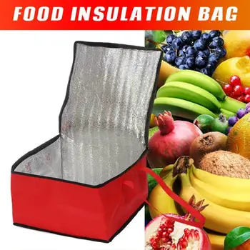 Водонепроницаемая изолированная сумка-холодильник, Складная Переносная сумка для доставки льда для пикника, кемпинга, пиццы, походной еды, Термосумка Ba Z2Y3