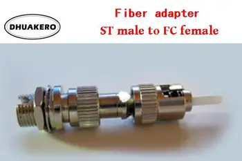 бесплатная доставка AB48C ST женский к FC мужской 3шт SM режим волоконно-оптический соединитель фланцевый соединитель адаптер