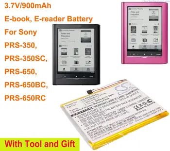 Аккумулятор Greenbattery900 мАч для чтения электронных книг 1-853-016-11, LIS1459MHPC9SY6 для Sony PRS-350, PRS-350SC, PRS-650, PRS-650BC, PRS-650RC