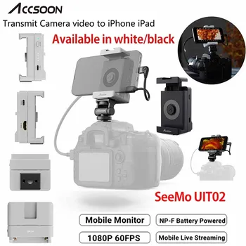 Accsoon SeeMo Держатель адаптера видеопередатчика HDMI для видеозахвата для iPad iPhone 14 Pro, для видеозаписи на мониторе, для режиссера