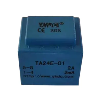 YHDC TA24E-01/02 Первичный сердечник Встроенного трансформатора тока Вход 2A/5A Выход 2mA/2.5mA Монтаж на печатной плате