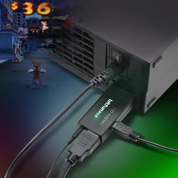 Конвертер Видео и аудио, совместимый с PS2 в HDM 480i, 480p, 576i, 576P, 720P, 1080i Адаптер для PlayStation2 Консоли PS2/PS3
