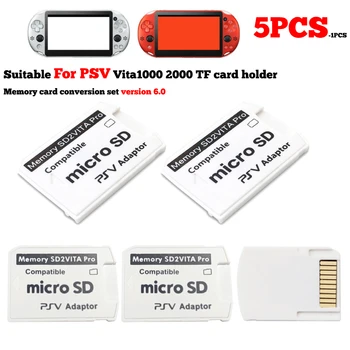 1-5ШТ SD2VITA Для PSVita Игровая карта Для PS Vita Карта памяти TF 1000/2000 Адаптер 3.60 Системная карта SD Micro SD