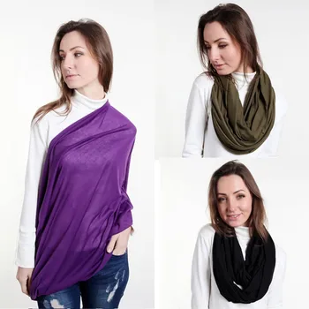 Накидка-шаль для беременных из мягкого легкого и дышащего материала, покрывающий грудное вскармливание шарф для кормящих