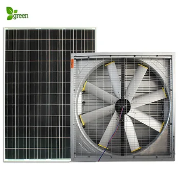 Вентиляционный инструмент 440 Вт 36 В, Крупномасштабный инновационный Настенный промышленный Солнечный вытяжной вентилятор с отрицательным давлением