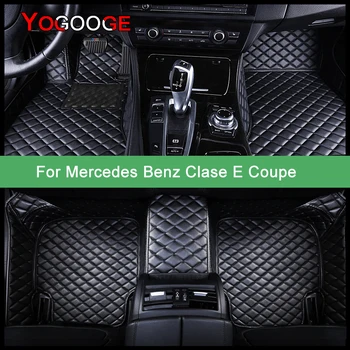 YOGOOGE Пользовательские Автомобильные Коврики Для Mercedes Benz E-CLASS Coupe C207 C238 Auto Foot Coche Аксессуары Ковры