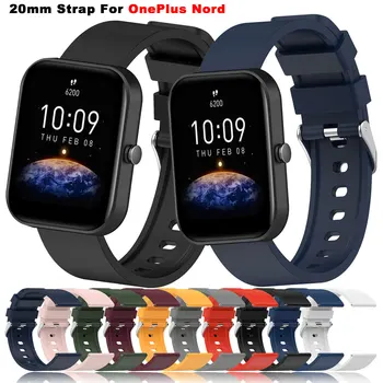 Мягкий Силиконовый Ремешок Для Часов OnePlus Nord Smart Watch Band Сменный Ремешок Для Браслета OnePlus Nord Wristband Bands Correa