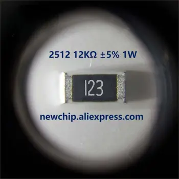 100 шт./лот Микросхема RR6432 (2512) L123JT Резистор 2512 12 КОМ ± 5% 1 Вт