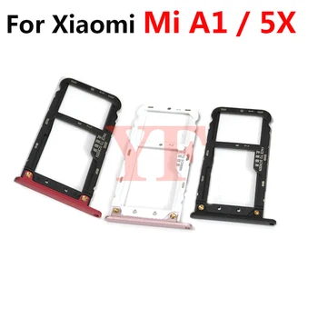 Лоток Для SIM-карт Для Xiaomi Mi A1 5X MiA1 Mi5X Держатель Слота Лотка Для Sim-карт Запасные Части