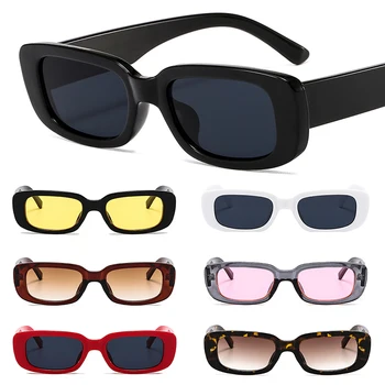 Новейшие модные солнцезащитные очки прямоугольные поляризованные очки Очки для защиты глаз на открытом воздухе Очки для вождения для мужчин и женщин