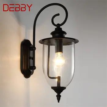 · Наружные настенные светильники DEBBY Classic со светодиодной подсветкой, водонепроницаемые IP65, бра для украшения дома, веранды, виллы