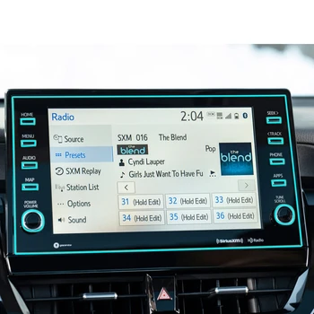 9-Дюймовая Автомобильная GPS-Навигационная Защитная Пленка Для Toyota Camry 2021-2022 ЖК-Экран Из Закаленного Стекла Аксессуары Для Защитной Пленки