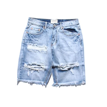 Рваные джинсы в стиле панк и готика, женские джинсовые шорты, потертые брюки в готическом стиле, потертая уличная одежда Y2k, гранжевая одежда для летних женщин 2000-х