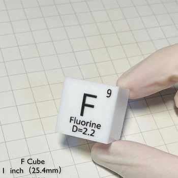 Кубики Florine Cube F Light Density Element для коллекции Element, сделанные вручную, хобби и поделки, Дисплей