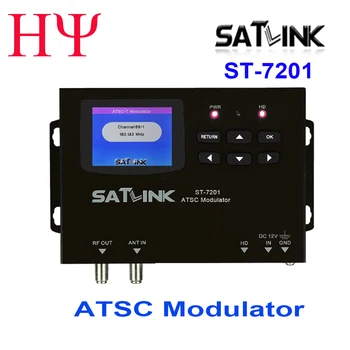 Оригинальный модулятор Satlink ST-7201 ATSC-T/ATSC-C, измеритель ATSC-модулятора ATSC ATSC-T/ATSC-C QAM-64/QAM-256 (режим ATSC-C) 8-VSB (ATSC-T